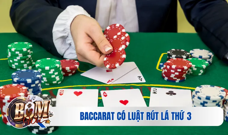 Baccarat - Tựa Game Đỉnh Cao Hấp Dẫn Mọi Người Chơi 3 Baccarat có luật rút lá thứ 3
