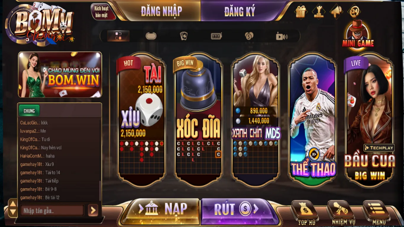 BomWin goodroots ✨ Link Tải Bomwin Club IOS/Android/APK 2025 3 BomWin – Cổng game công nghệ cao, phủ sóng châu Á