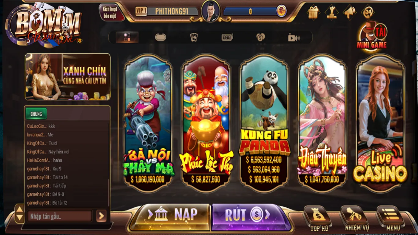 BomWin goodroots ✨ Link Tải Bomwin Club IOS/Android/APK 2025 6 Kho tàng game khủng, giải trí thả gả
